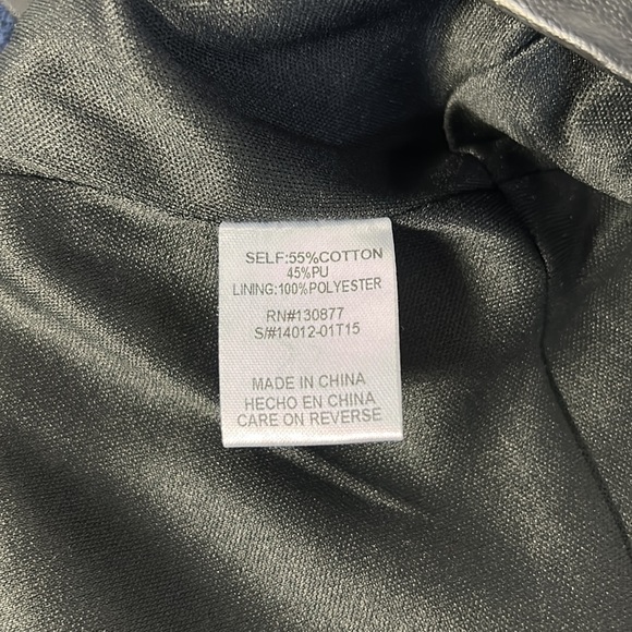 Pleather Bustier Top with Zipper - Picture 7 of 15